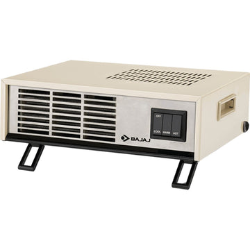 Bajaj 2000 W Blow Warm (260091) Forced Circulation Fan Room Heater (White & Black)